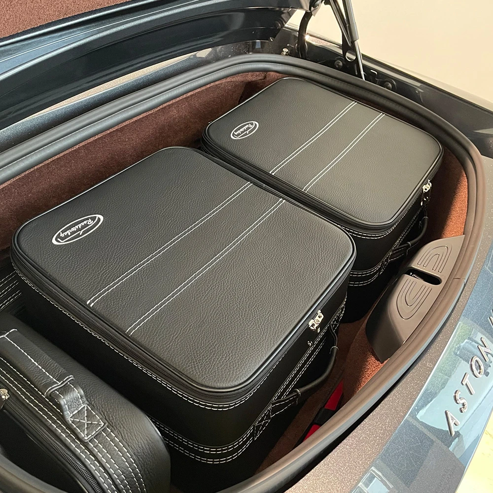 Aston Martin Vantage Roadster Ab 2020 + 2024 Kofferset Kofferraum 4-tlg. 2 Aston Martin Vantage Roadster Ab 2020 + 2024 Kofferset Kofferraum 4-tlg. – Bild 2