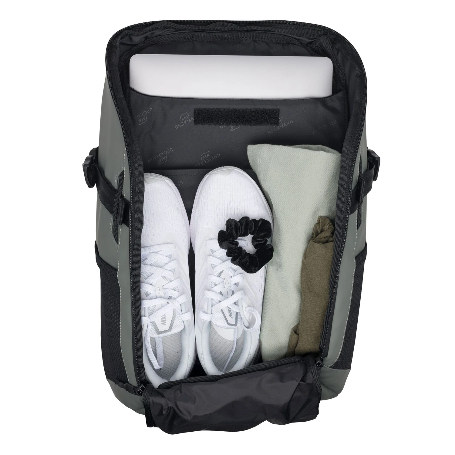 Beckmann Street Go Rucksack - Green 1 Beckmann Street Go Rucksack - Green