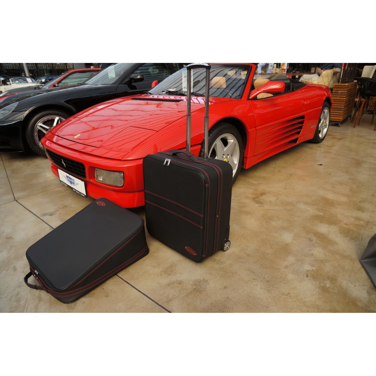 Ferrari 348 + 355 - 2-tlg. Kofferset Kofferraum 1 Ferrari 348 + 355 - 2-tlg. Kofferset Kofferraum