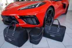 Chevrolet Corvette C8, EU-Version - 3-tlg. Kofferset Heck Kofferraum Henkeltaschen