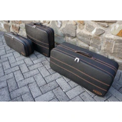 Fiat 124 Spider (EU-Version) - 3-tlg. Kofferset Kofferraum - Naht Mokka -Brax Taschen Deutschland Verkaufs-Shop 1050157 7