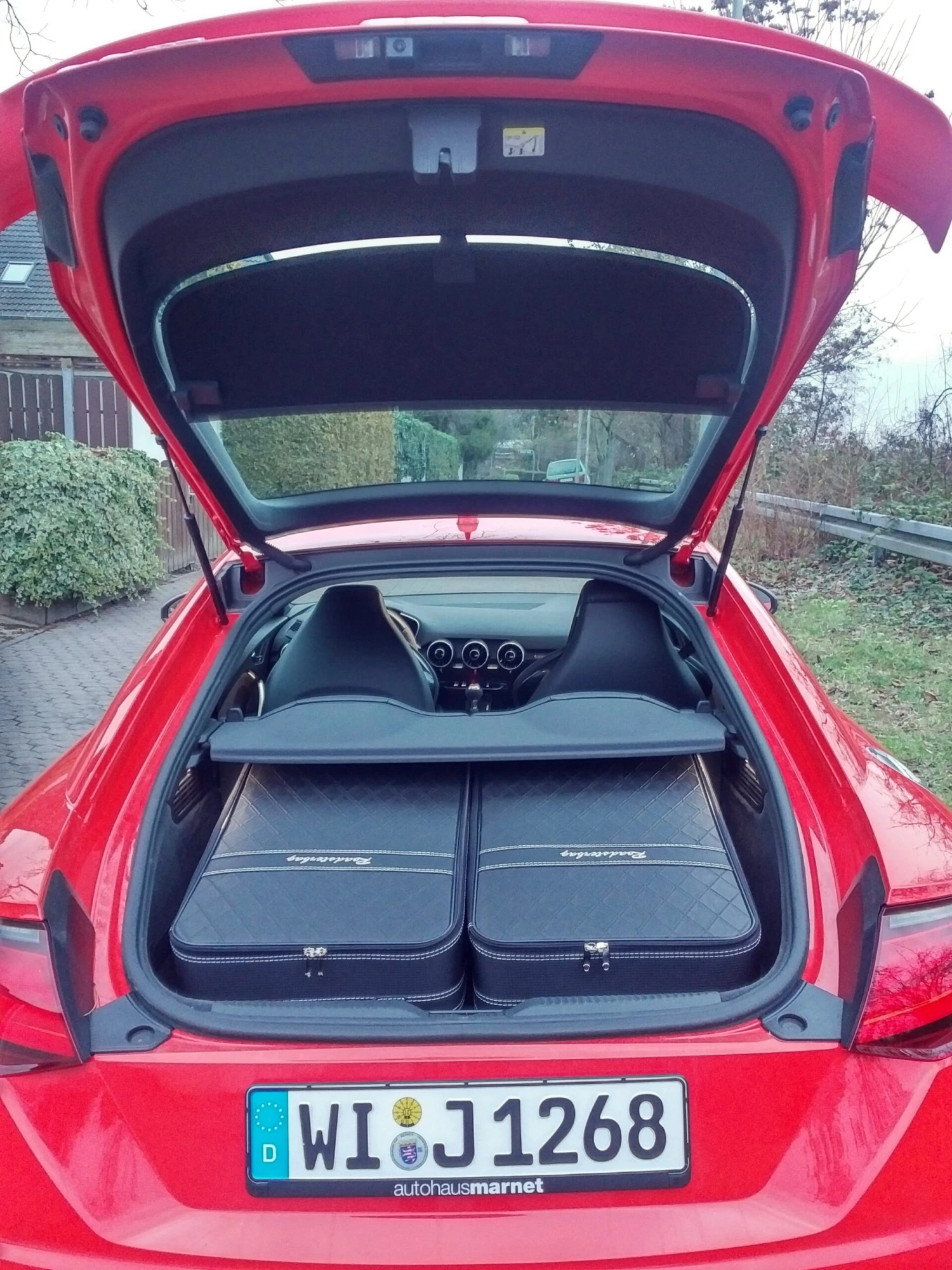 Audi TT Coupé (8S + FV) - 4-tlg. Kofferset Kofferraum 3 Audi TT Coupé (8S + FV) - 4-tlg. Kofferset Kofferraum – Bild 3