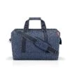 Reisenthel Allrounder L Travelling 30 Liter - Herringbone Dark Blue