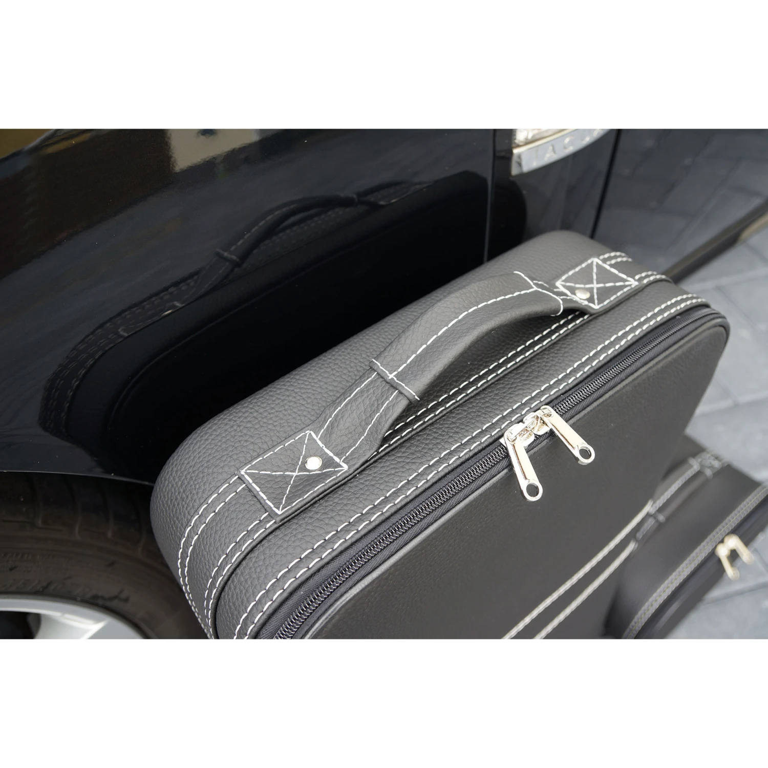 Jaguar XK/XKR Cabrio - 6tlg. Kofferset Kofferraum 6 Jaguar XK/XKR Cabrio - 6tlg. Kofferset Kofferraum – Bild 6