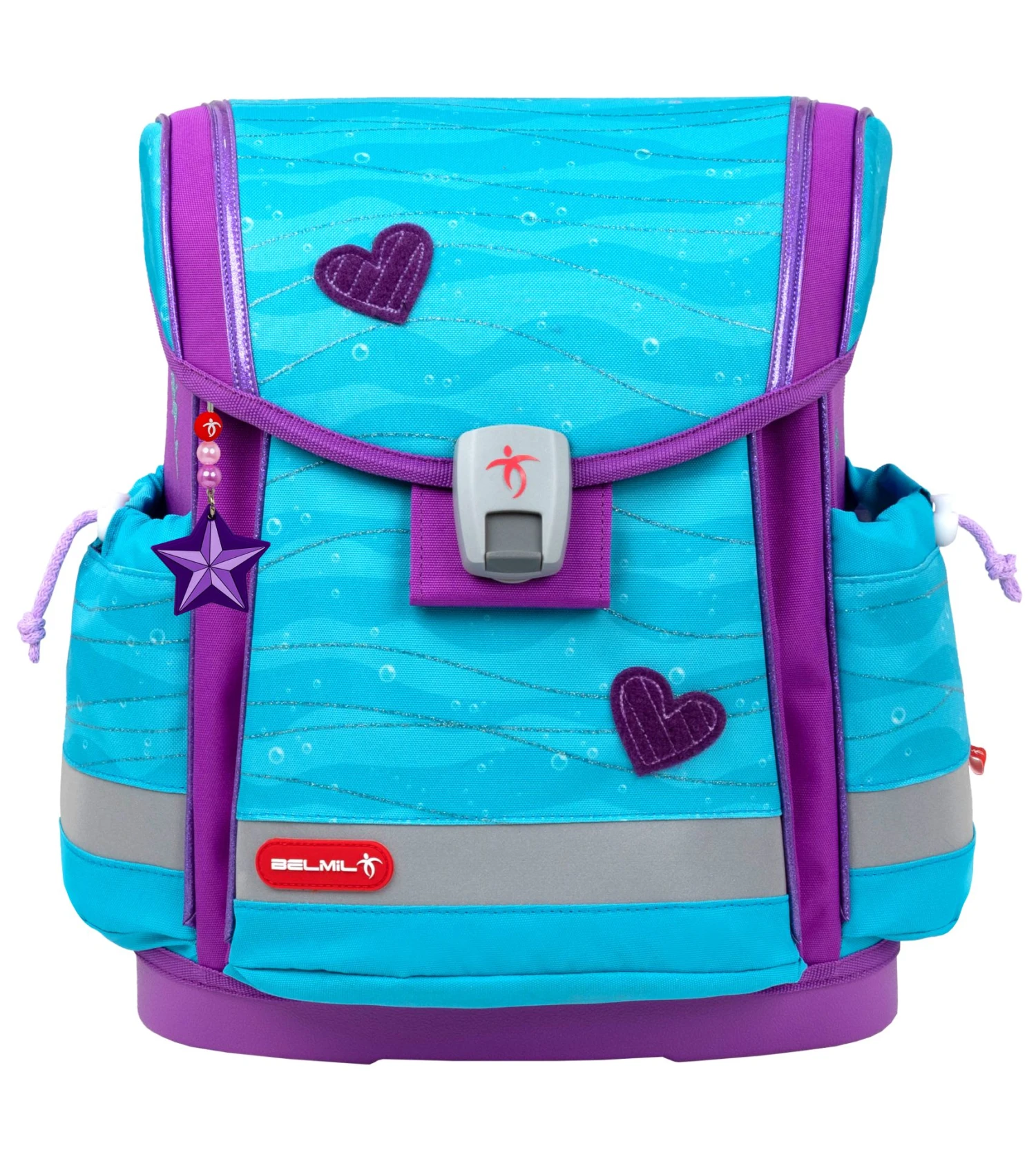 Classy Plus Schulranzen Set 5-teilig Mit Brustgurt - Under The Sea 2 Classy Plus Schulranzen Set 5-teilig Mit Brustgurt - Under The Sea – Bild 2