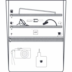 JOST STOCKHOLM Kurierrucksack - Schwarz -Brax Taschen Deutschland Verkaufs-Shop 1051436 4697001 Stockholm 40