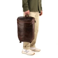 Leder Rucksack Siwa - Braun / Dots -Brax Taschen Deutschland Verkaufs-Shop 1051523 Siwa model