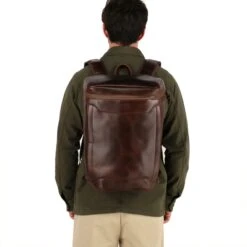 Leder Rucksack Siwa - Braun / Dots -Brax Taschen Deutschland Verkaufs-Shop 1051523 Siwa model2