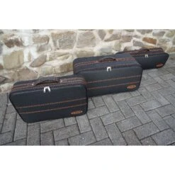 Mazda MX-5 ND + RF (EU) Sonderedition - 3tlg. Kofferset Kofferraum - Naht Orange/Futter Schwarz (EU)