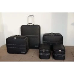 5-tlg. Kofferset Mit 2 Rollen Mercedes E-Klasse Cabrio (A207) 155 Liter