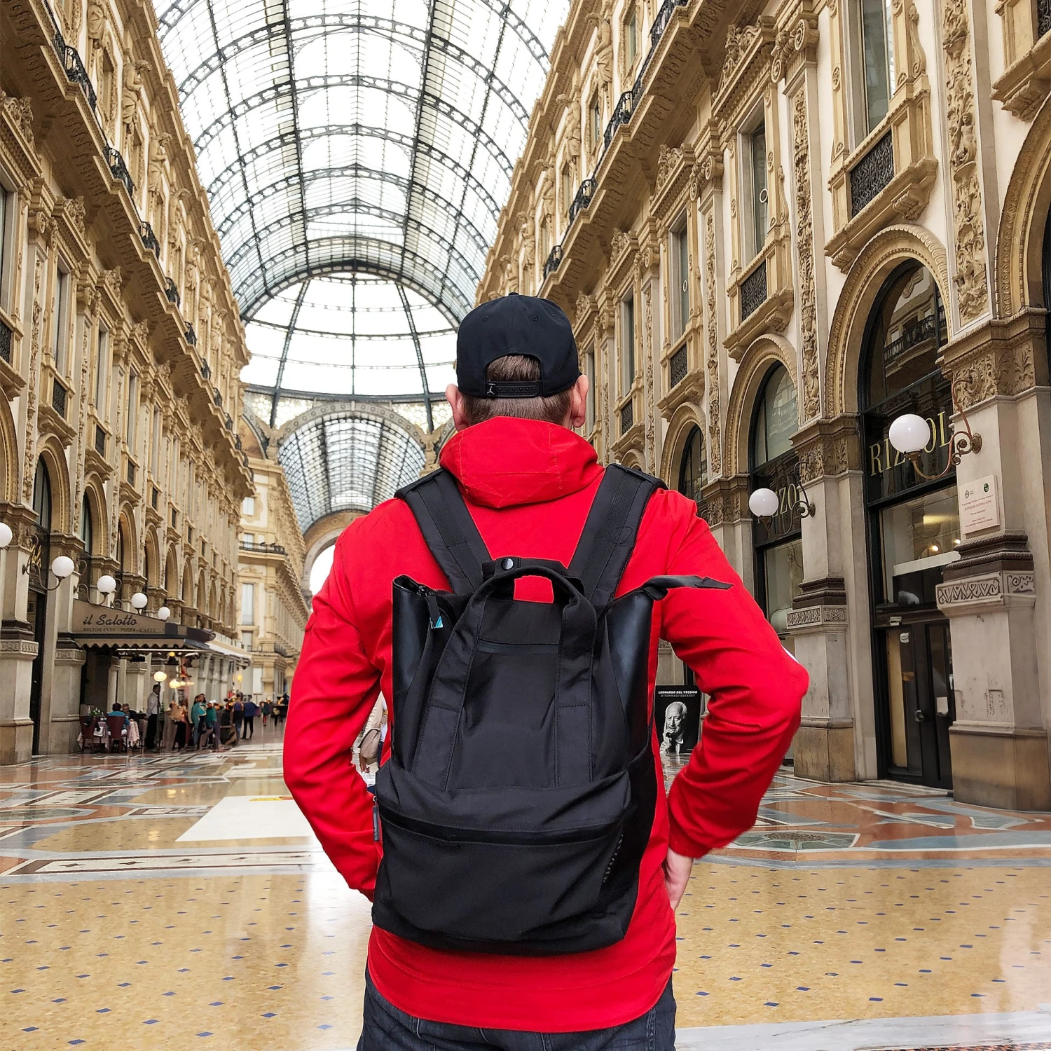 Daypack Florence - Schwarz 1 Daypack Florence - Schwarz